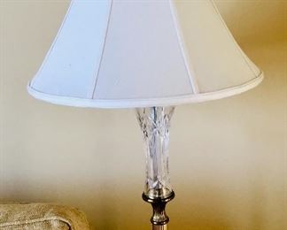 Waterford floor lamps (2)