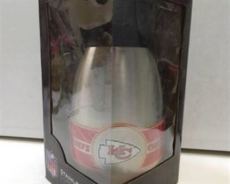 Kansas City chiefs 68 Oz double wall stainless steel coffee pot