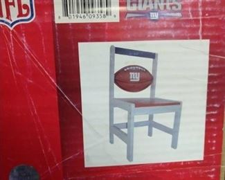 New York Giants toddler's chair