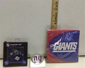 New York Giants 3-piece gift set