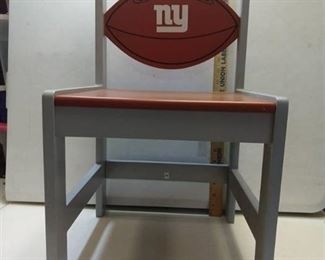 New York Giants small child's chair