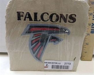Atlanta falcons team logo limestone