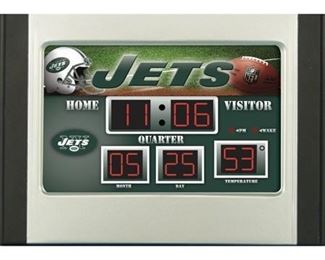 New York Jets Football Scoreboard Desk Clocks
