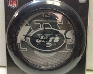 New York Jets team logo wall clock