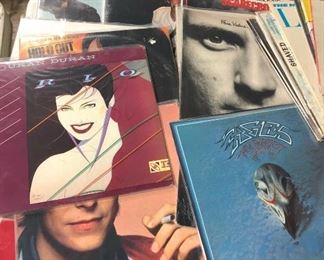 Vintage records rock n roll popular music