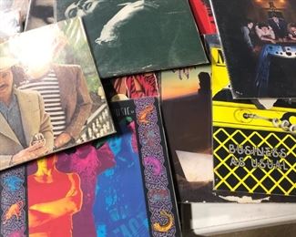 Vintage record albums