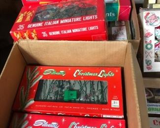 vintage christmas lights italian