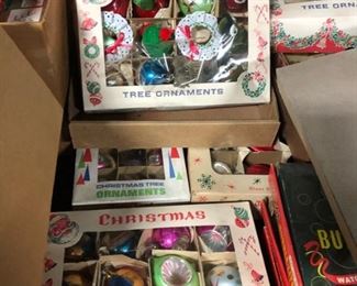 vintage christmas tree ornaments