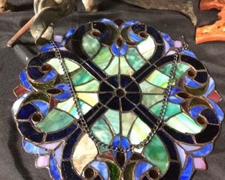 stained glass window hanging decoration