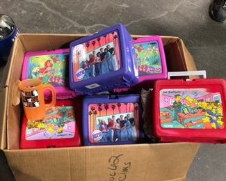 vintage lunchboxes simpsons little mermaid 90210 and more