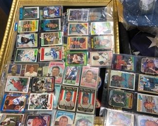 vintage signed baseball careds