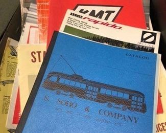 train magazines vintage