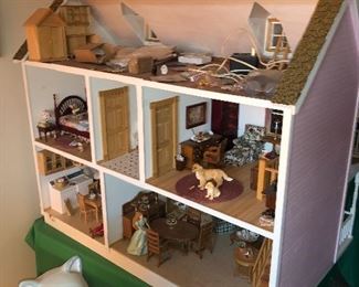 furnished dollhouses for sale