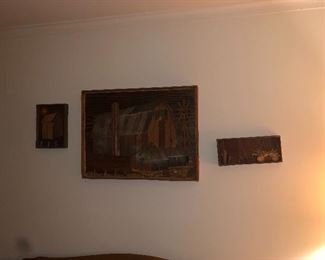 wood carved wall art
