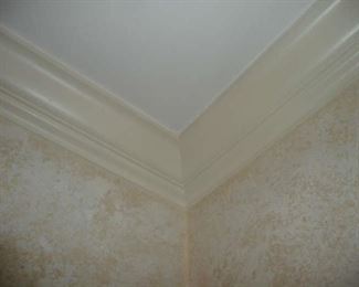 Crown Molding, in every room. $.75 L.F.