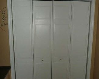 60" X 80" Wood Bi-fold Doors