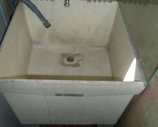24" Laundry Sink with Faucet $35.00