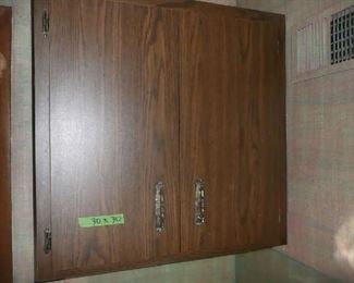 2-30 X 30" Cabinets $30.00 for both.