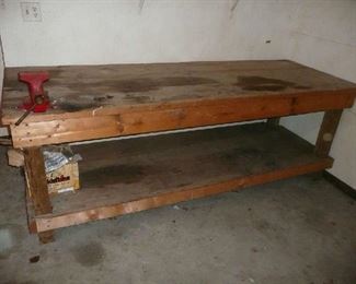 6' Work Bench with Vise $60.00