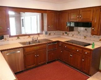 U shape Lay out, includes SS Sink, Faucet & Counter Top $875.00