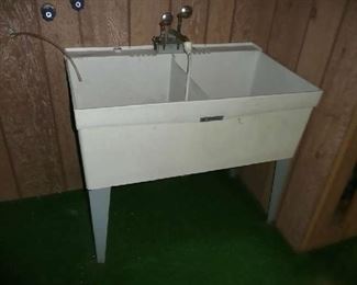 Double Laundry Sink with Faucet $45.00