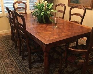 Formal Dining Table with 6 chairs