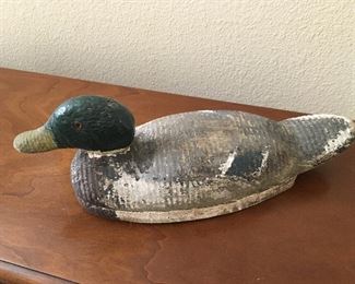 There are several duck decoys - Real Decoys!