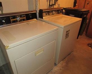 Kenmore washer and dryer- these will be sold as a set