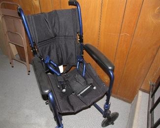 medical equipment- wheelchair, walkers, crutches and portable commode also available