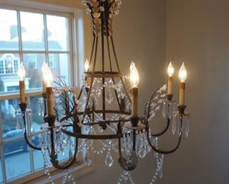 RESTORATION HARDWARE CHANDELIER