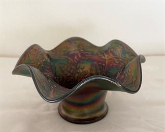 Carnival Iredescent candy dish