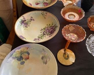 Hand painted Bavaria bowls