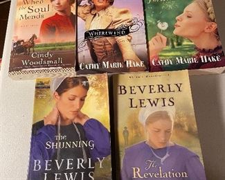 Paper back novels, Beverly Lewis author