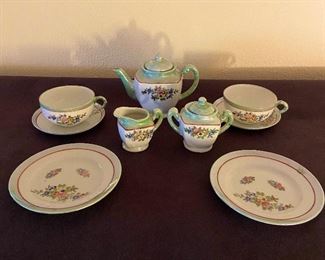 Lustre ware tea set "1930's"