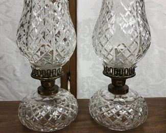LAN703: Antique Lead Crystal Lamps Local Pickup  https://www.ebay.com/itm/114065355321