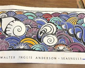 LAN759: Walter Inglis Anderson Seashells Lithograph Print  https://www.ebay.com/itm/114065445695