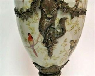 https://www.ebay.com/itm/114065336507  SM032: DECORATIVE VASE BRONZE & CERAMIC ASIAN STYLE WITH 2 MERMAIDS LOCAL PICKUP