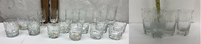https://www.ebay.com/itm/124045280696  SM047: 22 Pieces of Bohemia Cristal Glasses