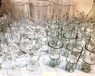Misc. glass ware