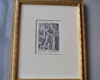 A. Mallet etching 1683