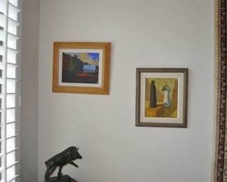 Original paintings on board by Miriam Bromberg