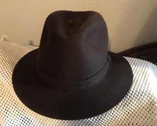 worth and worth gentleman’s vintage fodora hat 
