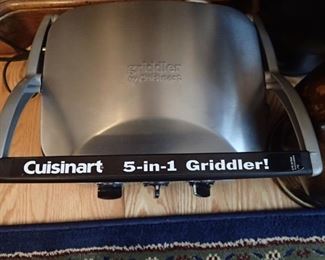 CUISINART 5 IN 1 GRIDDLER