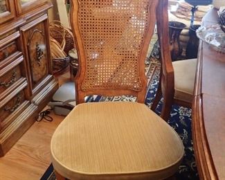 DINING TABLE AND 6 CHAIRS