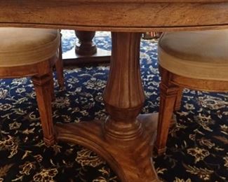 DINING TABLE AND 6 CHAIRS