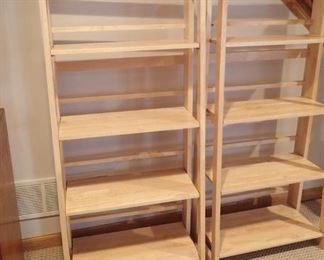 NATURAL BOOKCASES