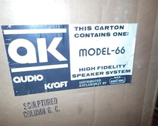 AK MODEL 66 SPEAKERS