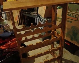 TALL OAK WINE RACK
