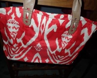 LARGE ASSORTMENT OF HANDBAGS & JEWELRY - WALLETS - VERA BRADLEY - ITALIAN LEATHER - TIGNANELLO - CHANNEL - ETC.....