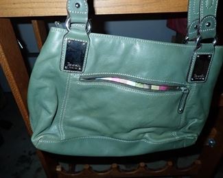 LARGE ASSORTMENT OF HANDBAGS & JEWELRY - WALLETS - VERA BRADLEY - ITALIAN LEATHER - TIGNANELLO - CHANNEL - ETC.....